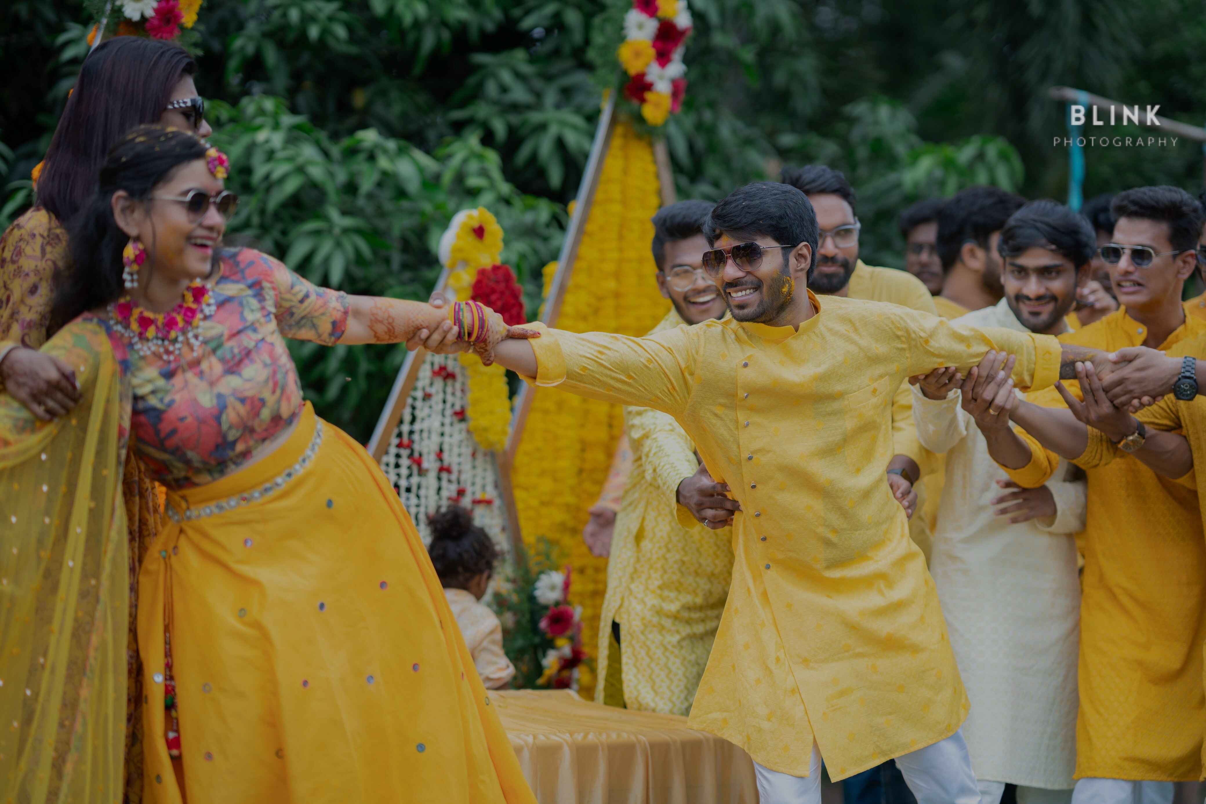 Haldi ceremony photo/album of bride & groom